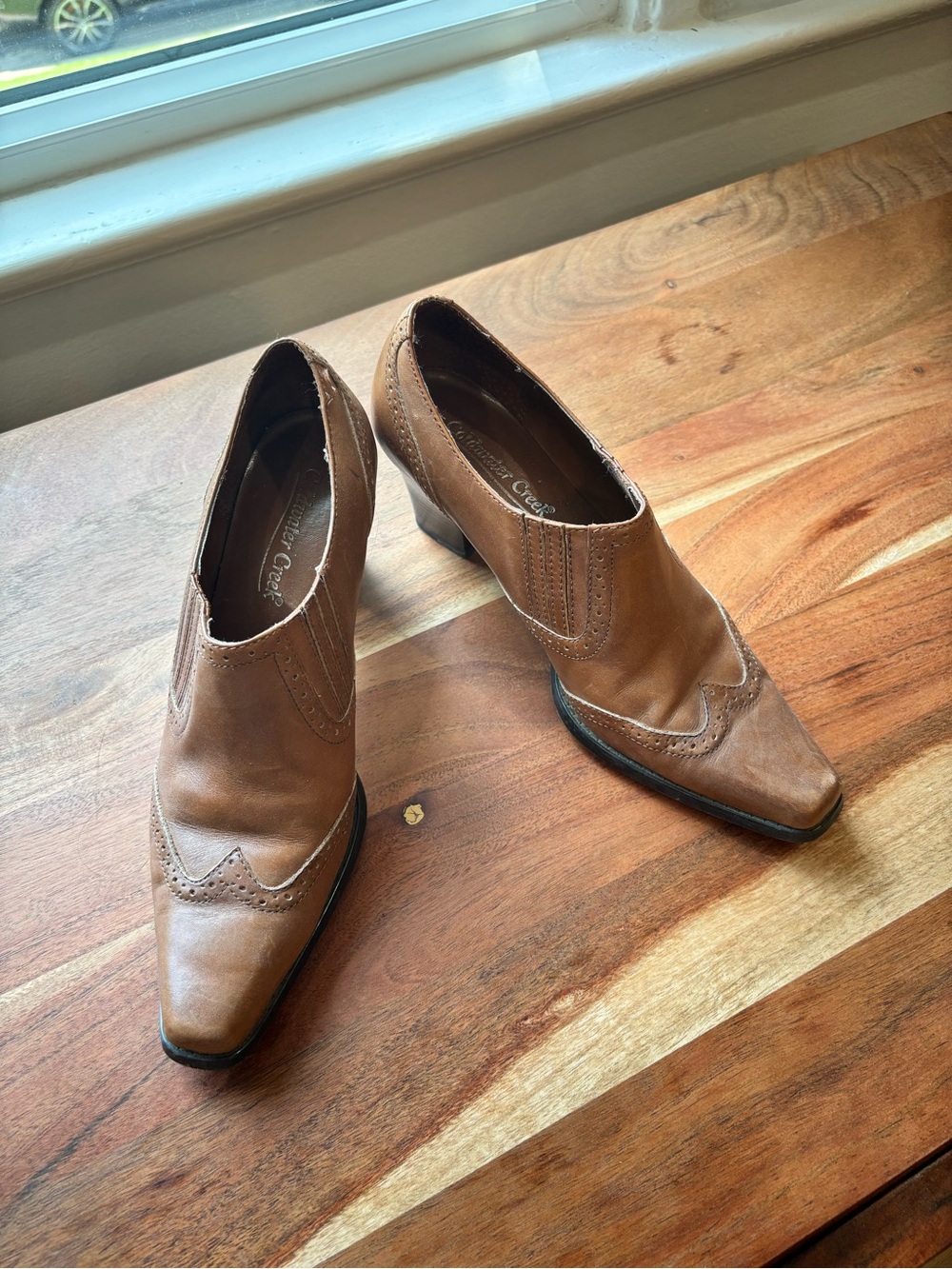 Western Leather Mules